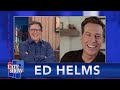 "Ripping Off Steve Carell And Stephen Colbert" - Ed Helms On His "Daily Show" Correspondent Style