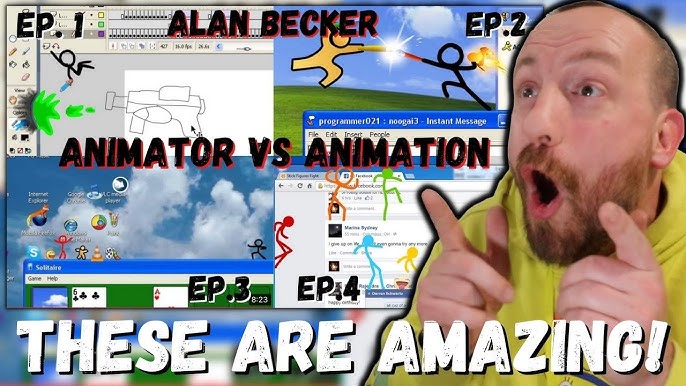 IT'S A MASTERPIECE! Alan Becker Animation vs. Minecraft Shorts Season 3 -  In Real Time (REACTION!) 