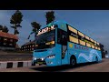 New bs6 135m ac sleeper  lion bus  high speed chase ets2 busdriving monugamer