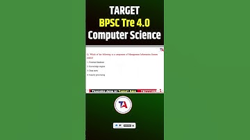 📅#QuizTime BPSC Computer Science MCQ 🔥Target BPSC TRE 4.0 Vacancy 2025 #bpscvacancy2025 #bpscvacancy