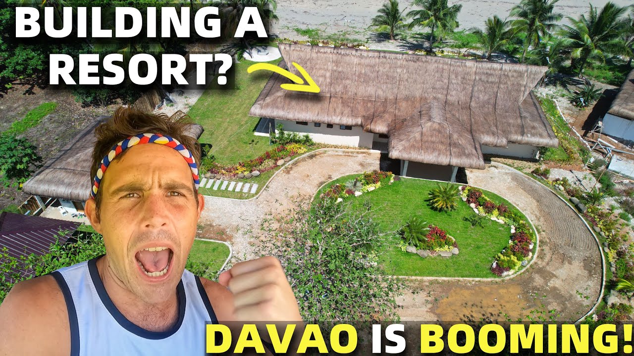 BUILDING A BIG BEACH RESORT  Davao Province Is Booming   BecomingFilipino Coastal Life