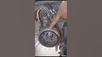 Nhận biết xe máy bị trượt đề và thay bi đề xe wave 100 , phần 21