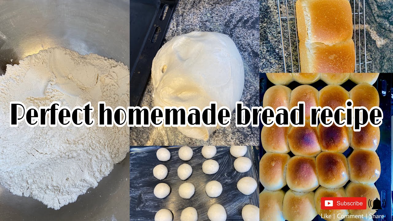 THE PERFECT HOMEMADE BREAD RECIPE. - YouTube