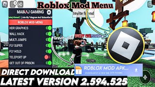 🤑Roblox 2.594.525 Mod Menu - Roblox Mod Apk v2.594 Gameplay 