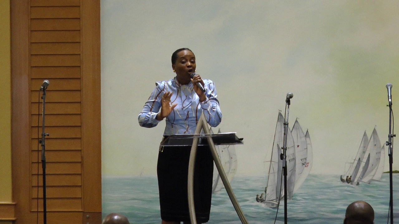 Pastor Collette Uwadia @ 2017 JHDC Winter Prayer Retreat 1