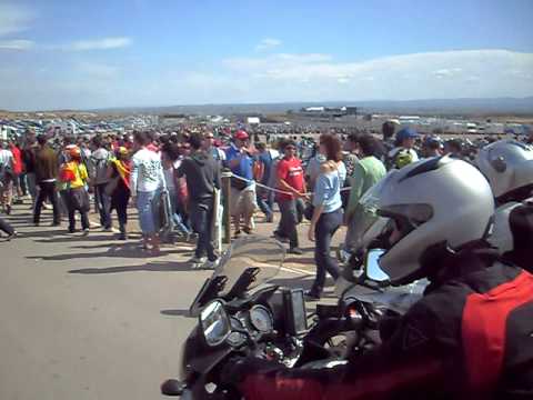 alcaiz 2010 salida del circuito