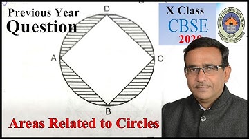 Class 10 maths Area related to circles previous year questions,Find the area of the shaded region.