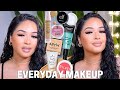 *DRUGSTORE* Everyday Makeup Routine | "Clean" Makeup Look + Long Wearing | GLOWY 15 Minute Makeup ✨