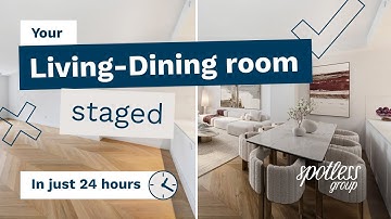 Living & Dining Room Makeovers with Virtual Staging | Before & After Showcase