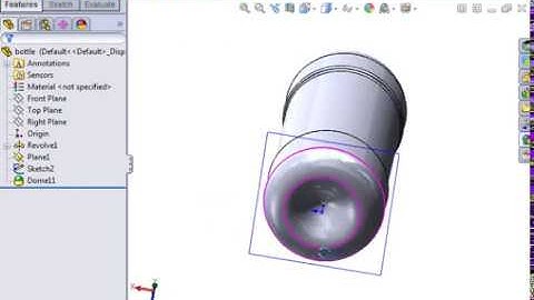 Advanced Part Modelling 07 Dome and Wrap   01 Dome