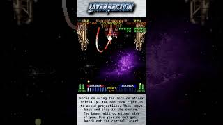 First stage boss fight #retrogaming #saturn #sega #taito #retro #walkthrough #shootemups