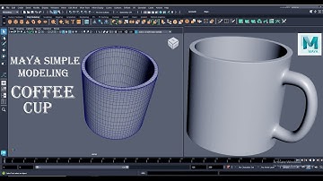 Autodesk Maya 2023 Tutorial Model a Coffee Cup