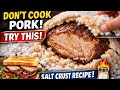 Don’t Cook Pork Until You See This Viral Salt Crust Technique! Juicy & Tender Recipe