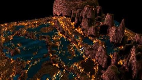 FIRE ANIMATION TEST 1 IN MAYA  by Elvis Ngeow