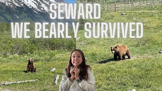 SEWARD ALASKA Part2: Alaska Wildlife Center, Helicopter Ride, Exit Glacier  & Anchorage (Episode 11)