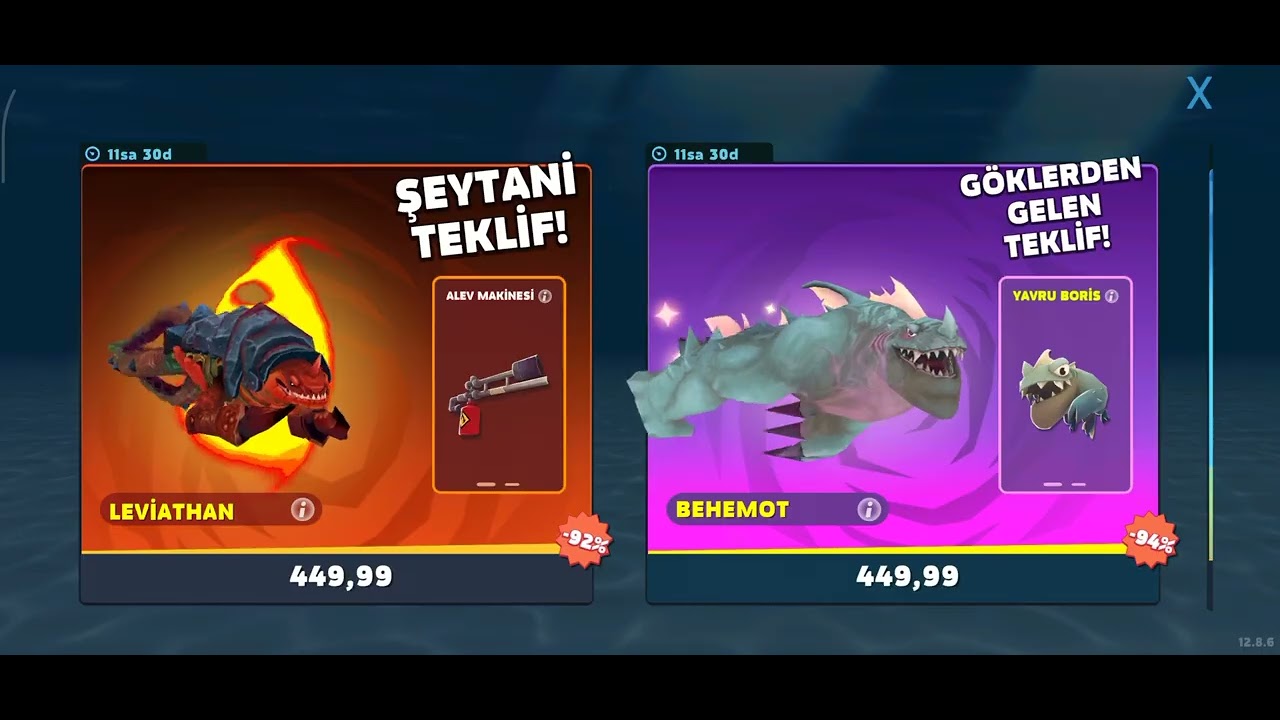 Hungry shark oynuyorum