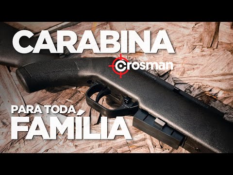 Vídeo: Rifle de ar Crosman 1077: características, revisão, comentários