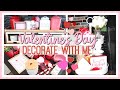 VALENTINE'S DAY DECORATE WITH ME 2020 | VALENTINE'S DAY DECOR IDEAS