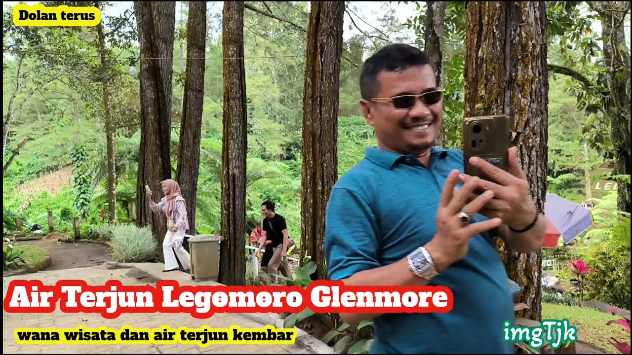 Air Terjun Legomoro Glenmore, Wana wisata & air terjun kembar 
