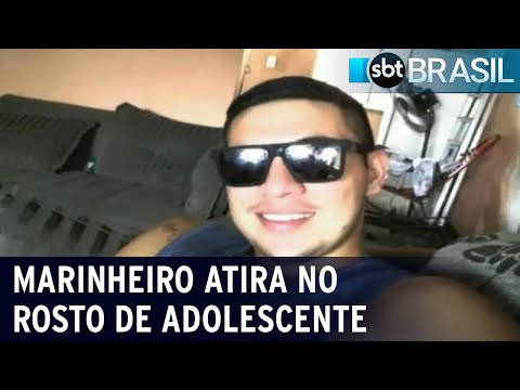 Marinheiro atira no rosto de adolescente em motel no Pará | SBT Brasil (23/04/22)