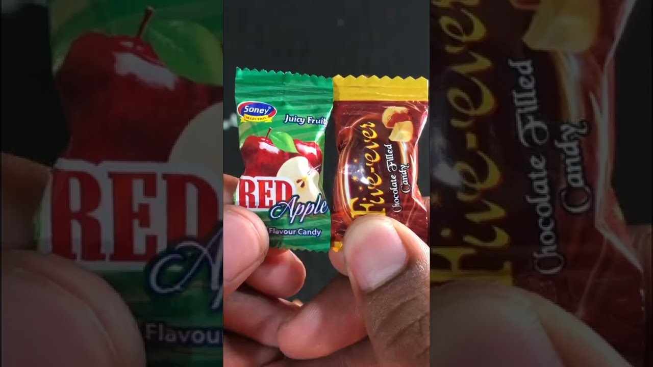 Cute RED APPLE Vs FINE EVER CANDY Ytshorts Shorts Lotsofcandies