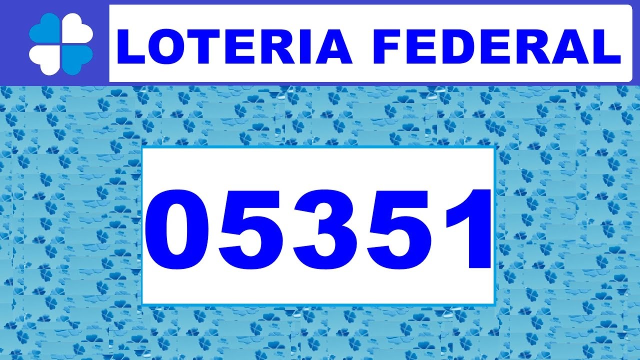 resultado loteria federal bicho Loteria federal 5351 - Resultado Loteria federal dia (05/01/2019)
