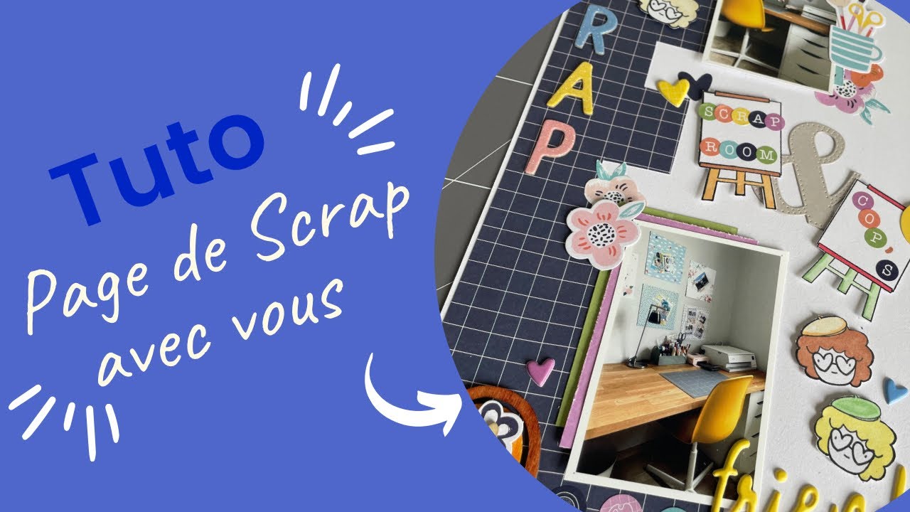 Tuto Page de Scrap avec vous ~ Concours La Fourmi Créative