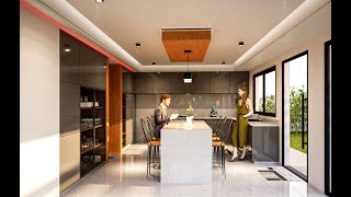 3d cuisine modeling and twinmotion 2023.2 rendering
