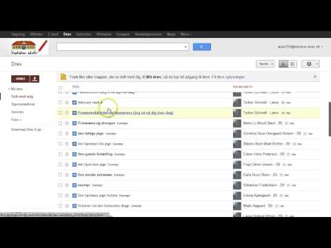 Hold styr på dine filer i Google Drev - for begyndere