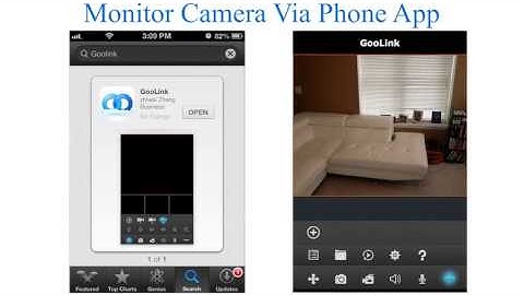 Introducing Goolink model mv883 video monitor  with App capabliitles