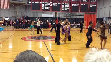 Allen and Milana Open Rhythm Rumba Semifinal MIT 2014