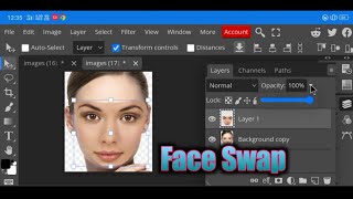 face swap photopea|| photopea tutorial|photopea#photoeditibg screenshot 1