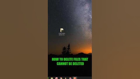 How to delete files that cannot be deleted  || Folder Is Not Deleting In Windows 11/10/8/7 #shorts