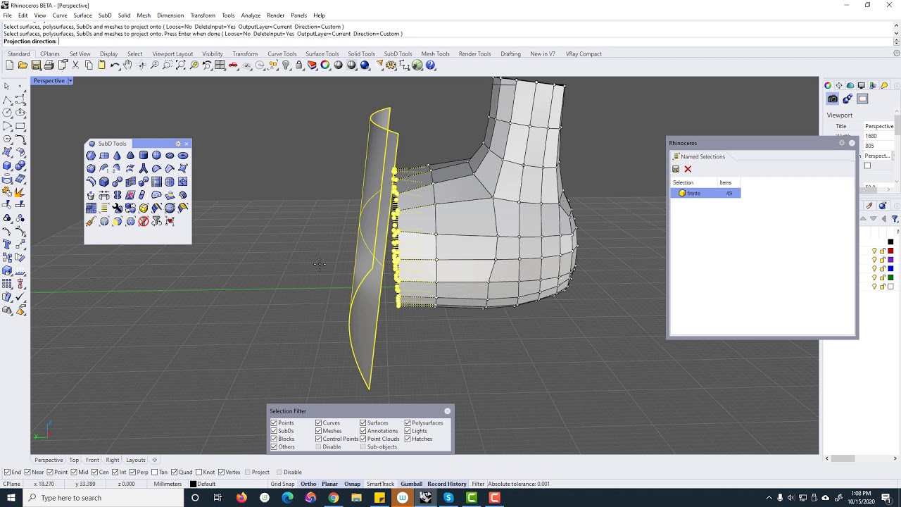 rhino subd to nurbs rhino subd to nurbs