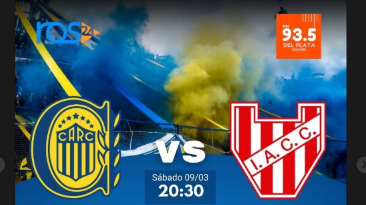 En vivo rosario central vs instituto copa de la liga fecha 10