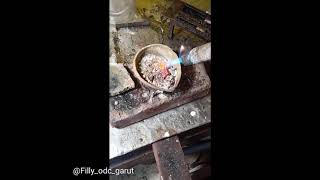 Membuat Gesper Sabuk Full Perak Handmade , Proses Awal Sampai Jadi