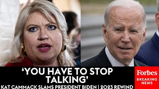 ‘You Know What Stinks About Joe Biden?’: Kat Cammack Completely Destroys Biden Admin | 2023 Rewind