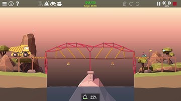 3 Solutions 3-9 Wibbly Wobbly [Poly Bridge 2]