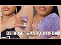 At Home Underarm + Brazilian Wax Routine!  Detailed Step By Step | Amazon Wax Kit | Naturally Sunny
