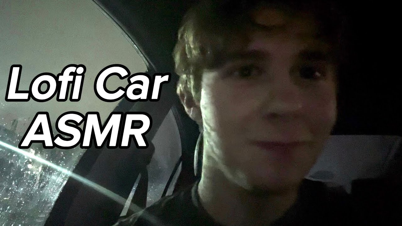 ASMR in My Car With Rain! (Soft spoken and tapping)