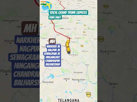 12616 Grand Trunk Express Travel Bestshorts Vlogs Chennai