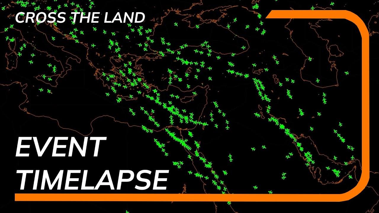 Event Timelapse 11th February 2023 Cross the Land Westbound YouTube