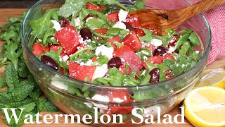 Refreshing Watermelon Salad with Feta & Mint - Perfect Summer Recipe | AnitaCooks.com by AnitaCooks 1,223 views 8 months ago 3 minutes, 34 seconds