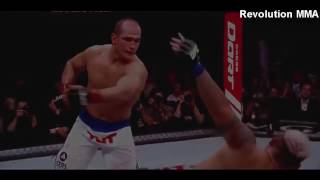 Джуниор Дос Сантос избил Марка Ханта! Junior Dos Santos vs  Mark Hunt