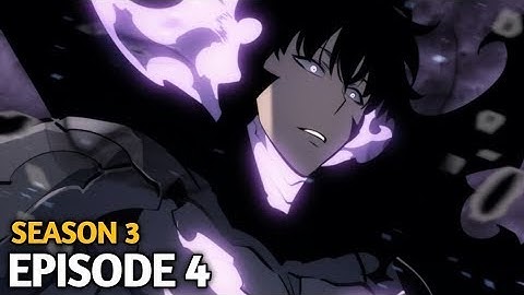 Solo Leveling Season 3 Episode 4(English) End of The Double Dungeon  New 2025 Series  Manhwa Version