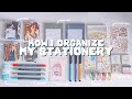 📦 how i organize my stationery