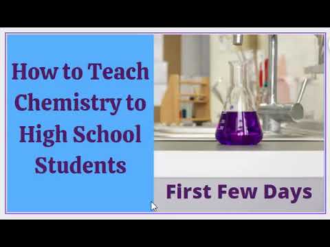 High School Chemistry Teacher Requirements