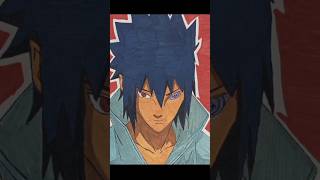 Sasuke drawing using cheapest acrylic marker 🔥🤩 #art #drawing #animeeart #edit #sasuke #shorts