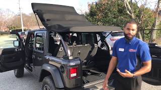 New 2018 Wrangler JL Soft Top Removal and Installation - YouTube