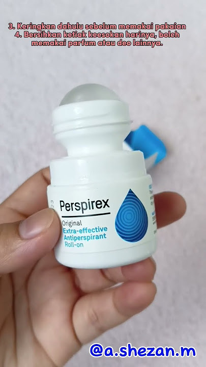 Deodorant Perspirex Untuk Ketiak Basah dan Bau Menyengat. #shorts #short